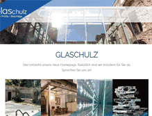 Tablet Screenshot of glaschulz.de
